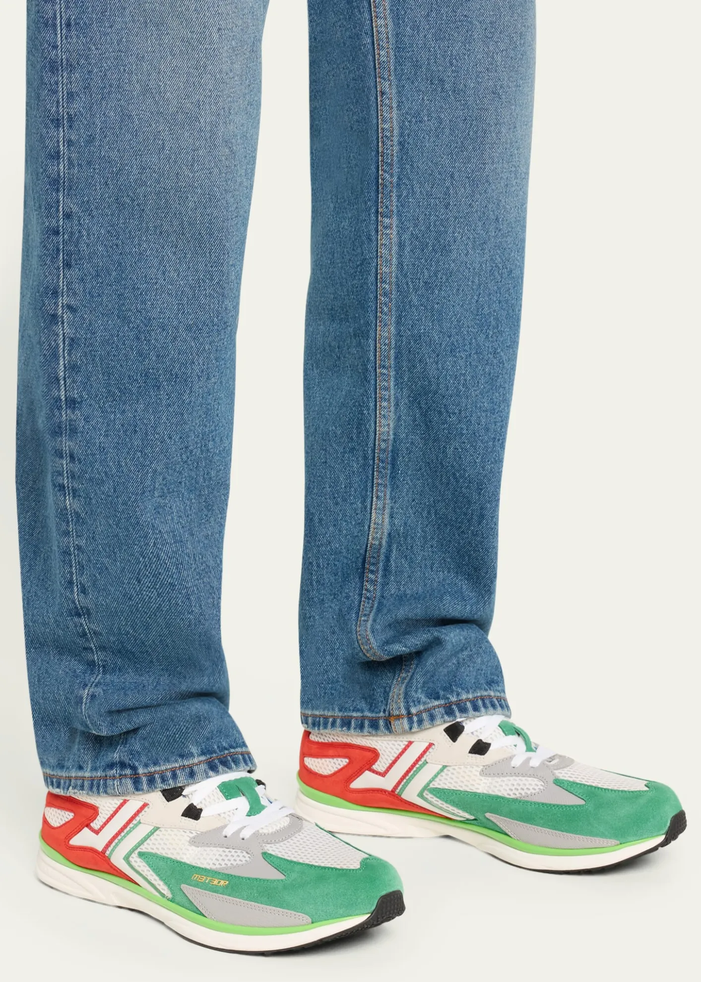 LanvinMen's Meteor Colorblock Runner Sneakers