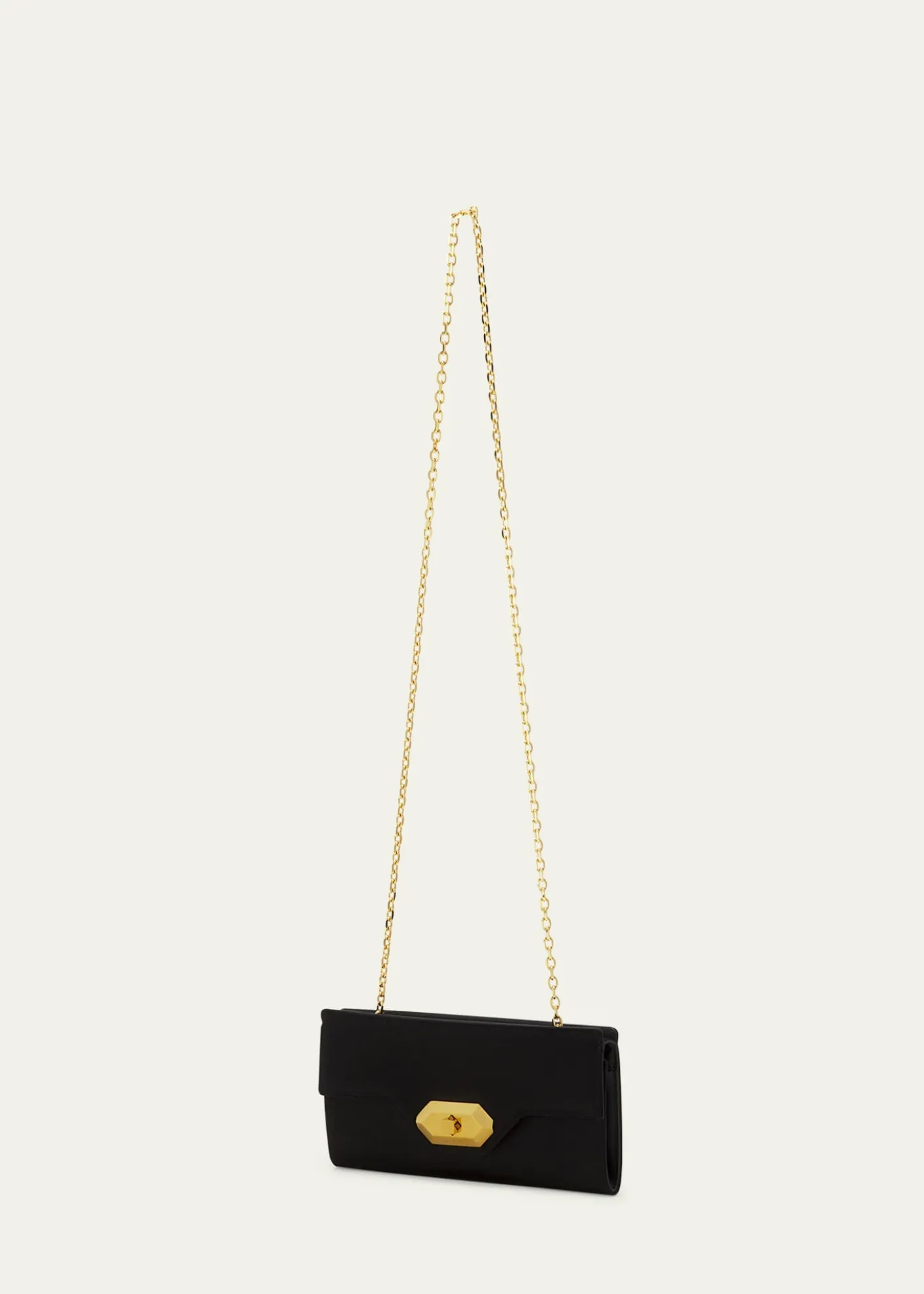 LanvinSilk Flap Evening Clutch