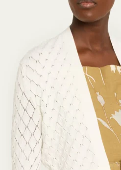 Lela RosePointelle Knit Bolero Jacket