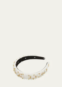 Lele SadoughiCharlotte Faux Pearl Sprinkle Headband