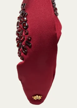 Lele SadoughiMarlene January Garnet Jeweled Birthstone Headband