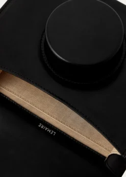 LEMAIREFlap Leather Camera Crossbody Bag