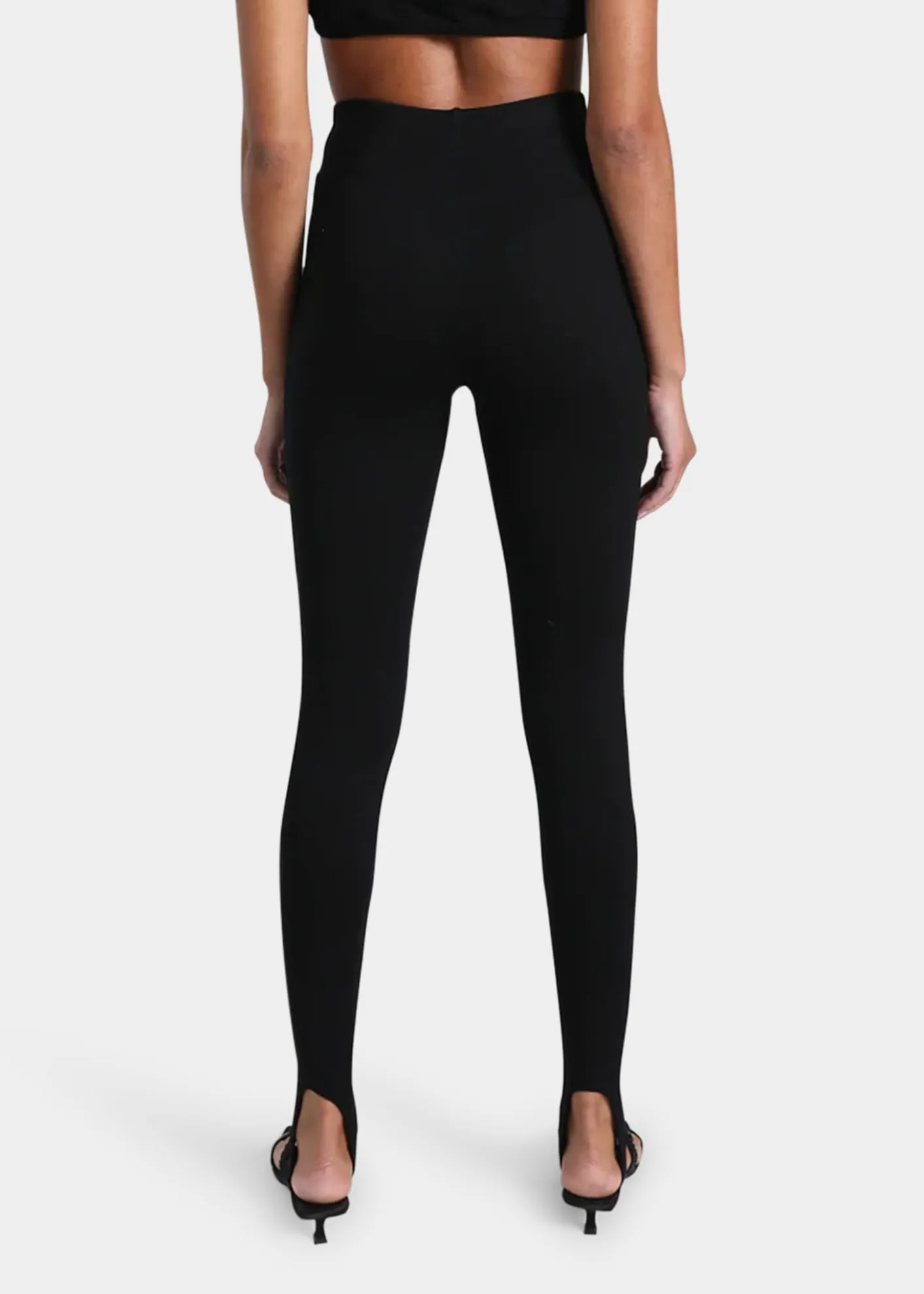 LESETRio High-Rise Slim Stirrup Pants