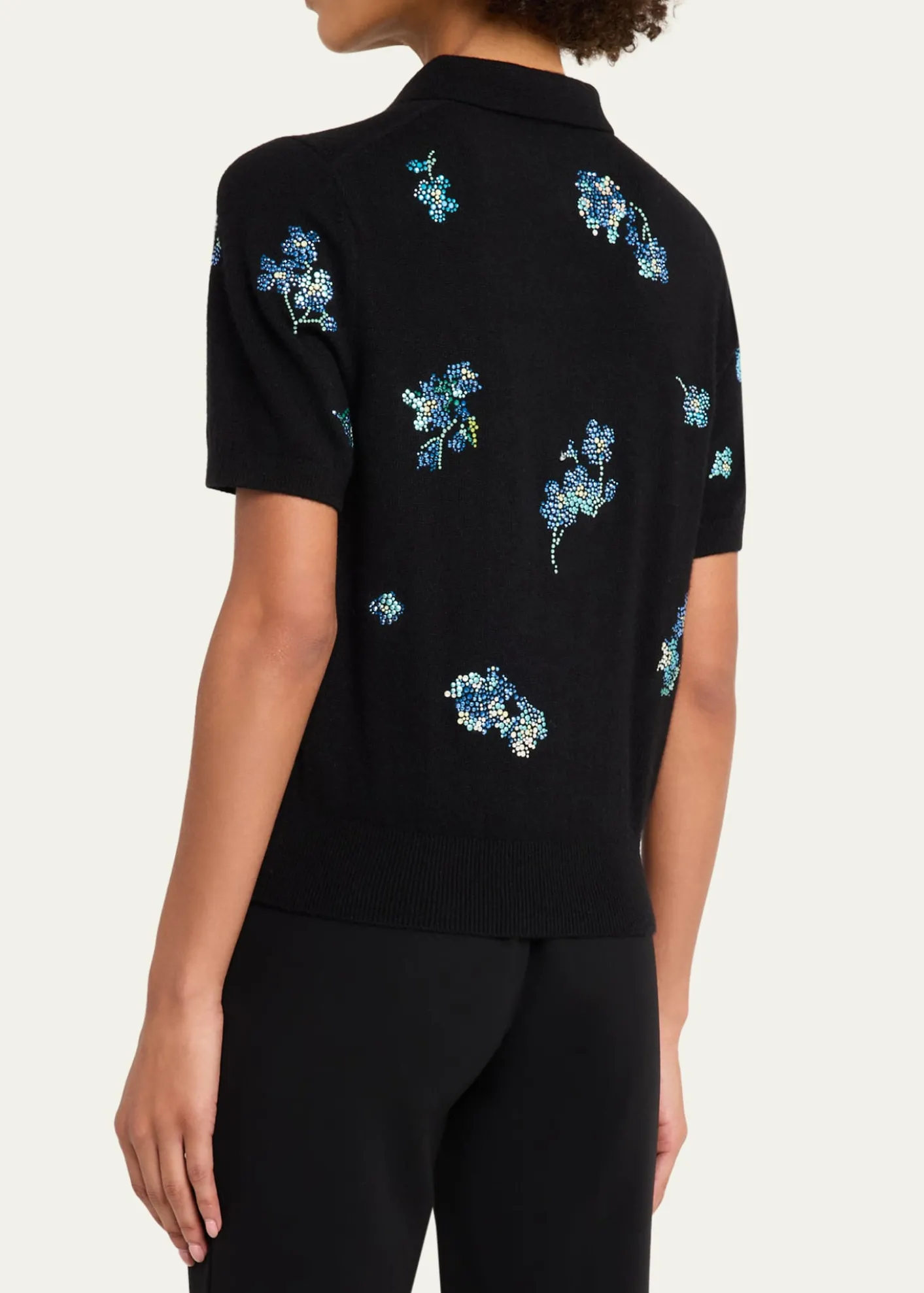 LibertineBluebell Lane Cashmere Polo Sweater