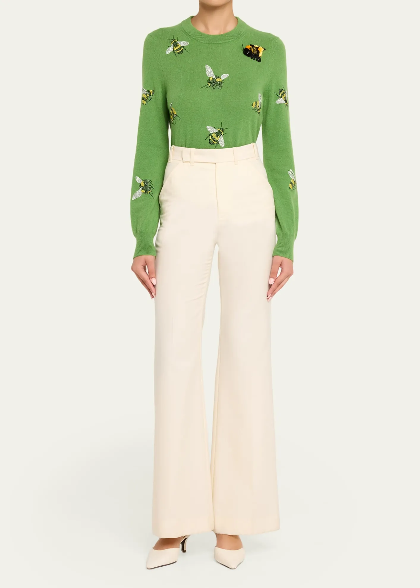 LibertineBuzz Off Shrunken Pullover Sweater
