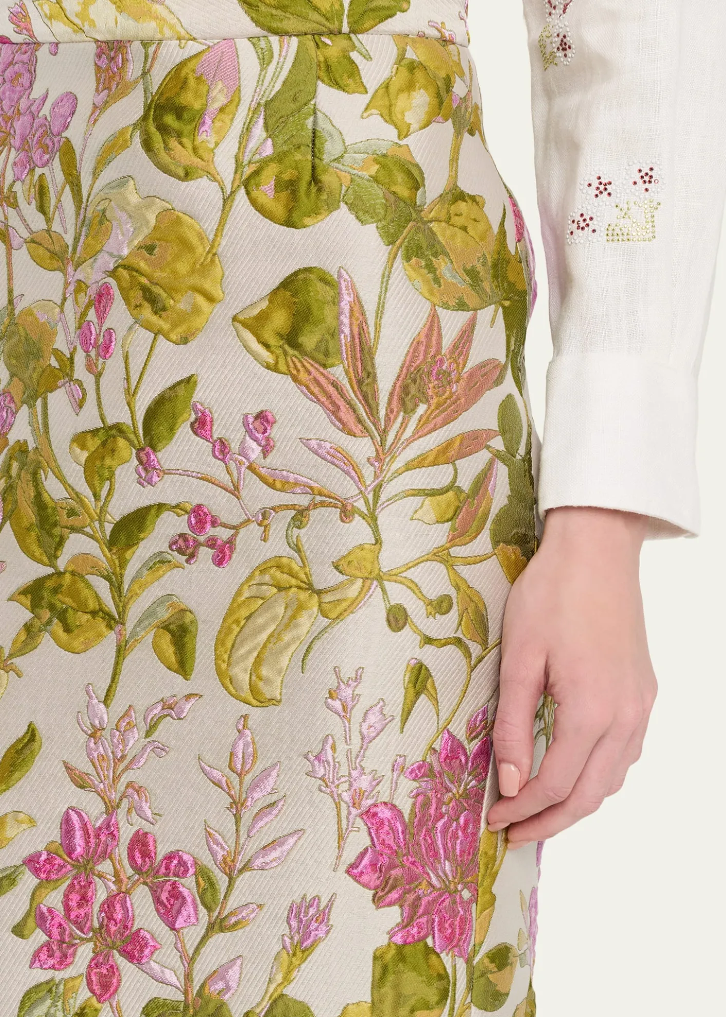 LibertineDianthus Classic Pencil Skirt