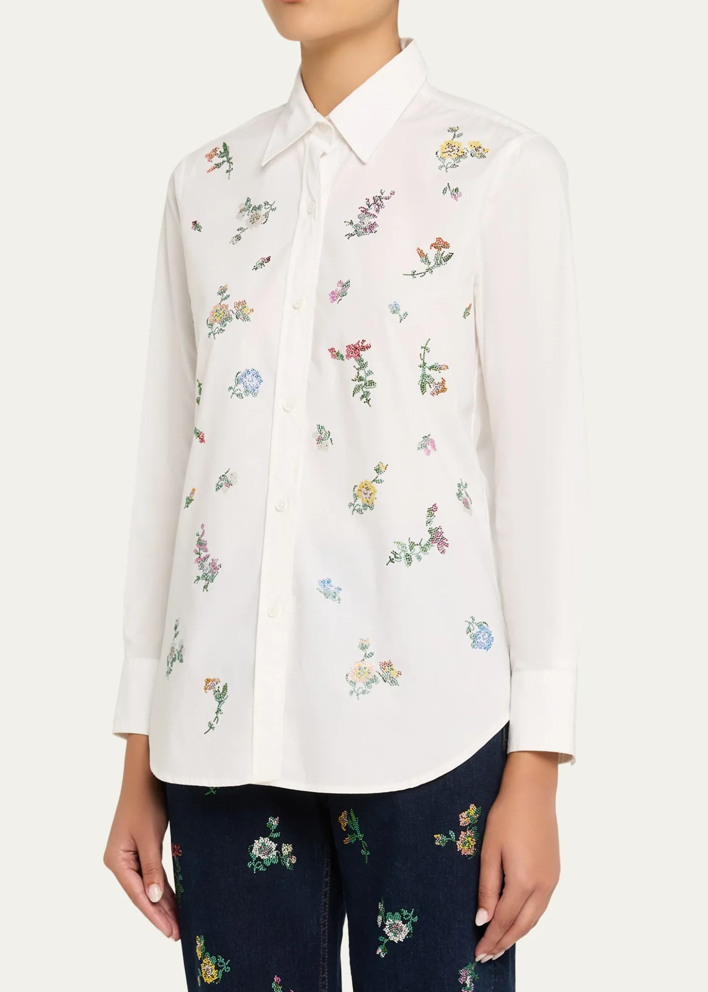 LibertineJoy And Mirth Embellished New Classic Shirt