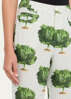 LibertineLettuce Dance To The Beat Straight-Leg Ankle Pants