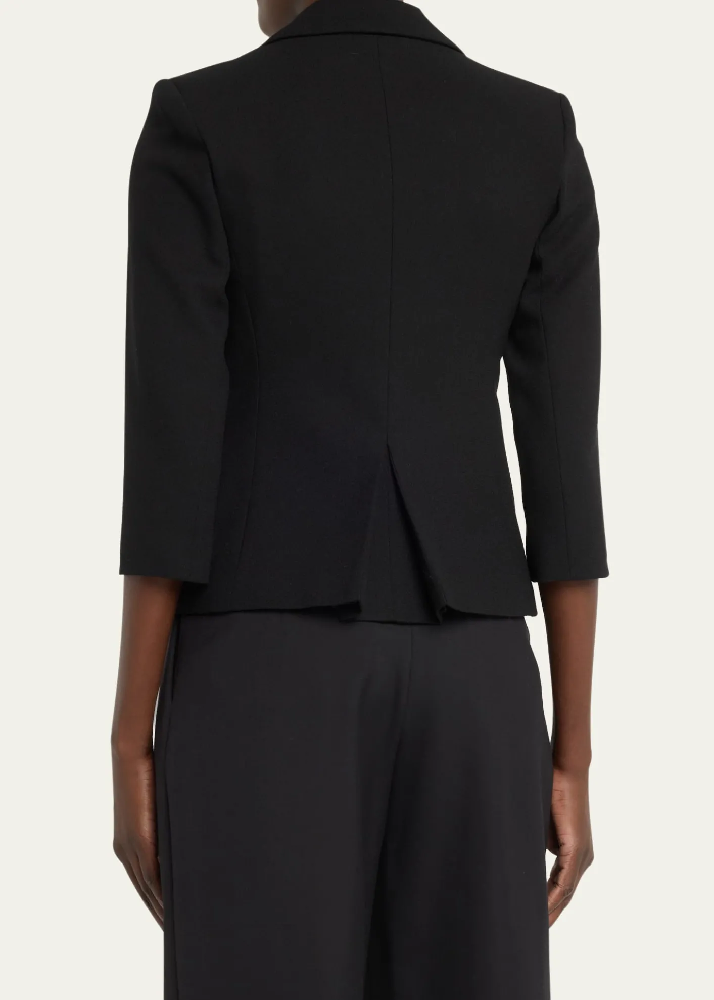 LibertineParty Skulls Gabardine Blazer, Black