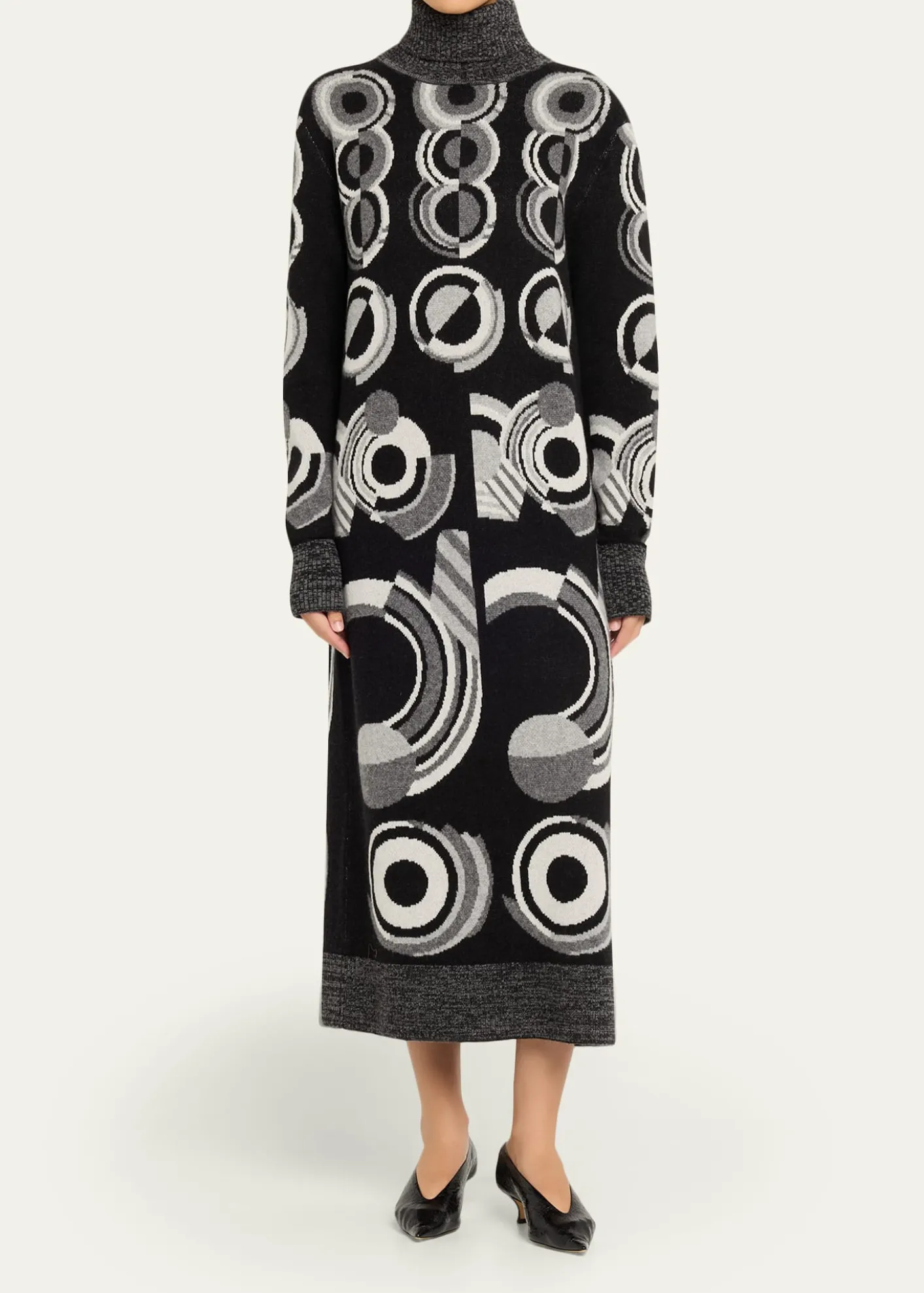LibertineSonia Cashmere Turtleneck Midi Dress