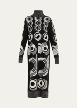 LibertineSonia Cashmere Turtleneck Midi Dress