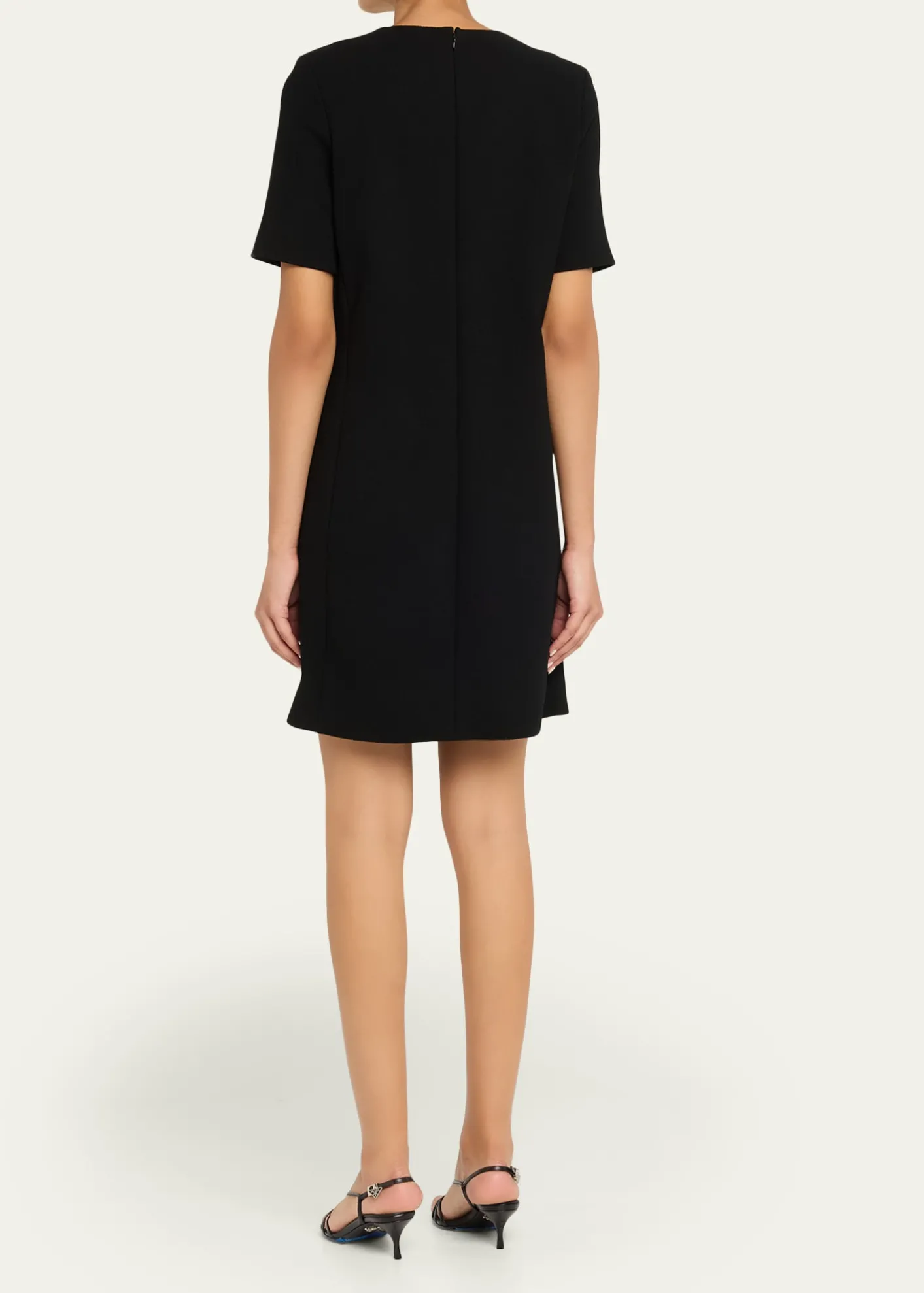 LibertineSonia Crystal Short-Sleeve Shift Dress