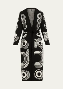 LibertineSonia Long Belted Cashmere Cardigan