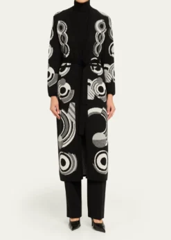 LibertineSonia Long Belted Cashmere Cardigan