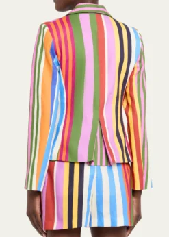 LibertineTangier Stripe Linen Classic Jacket