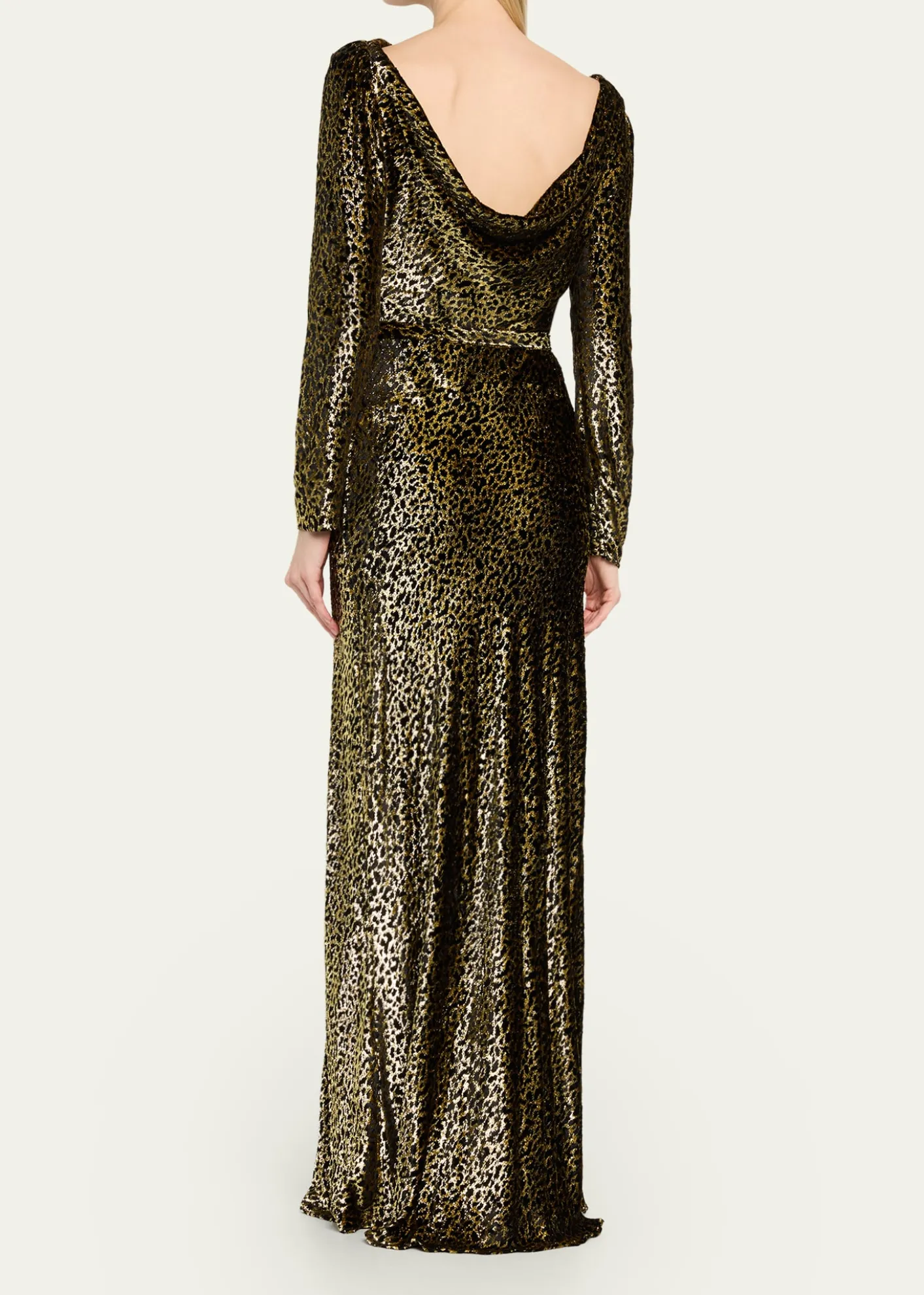 LibertineVreeland Belted Look Back Gown