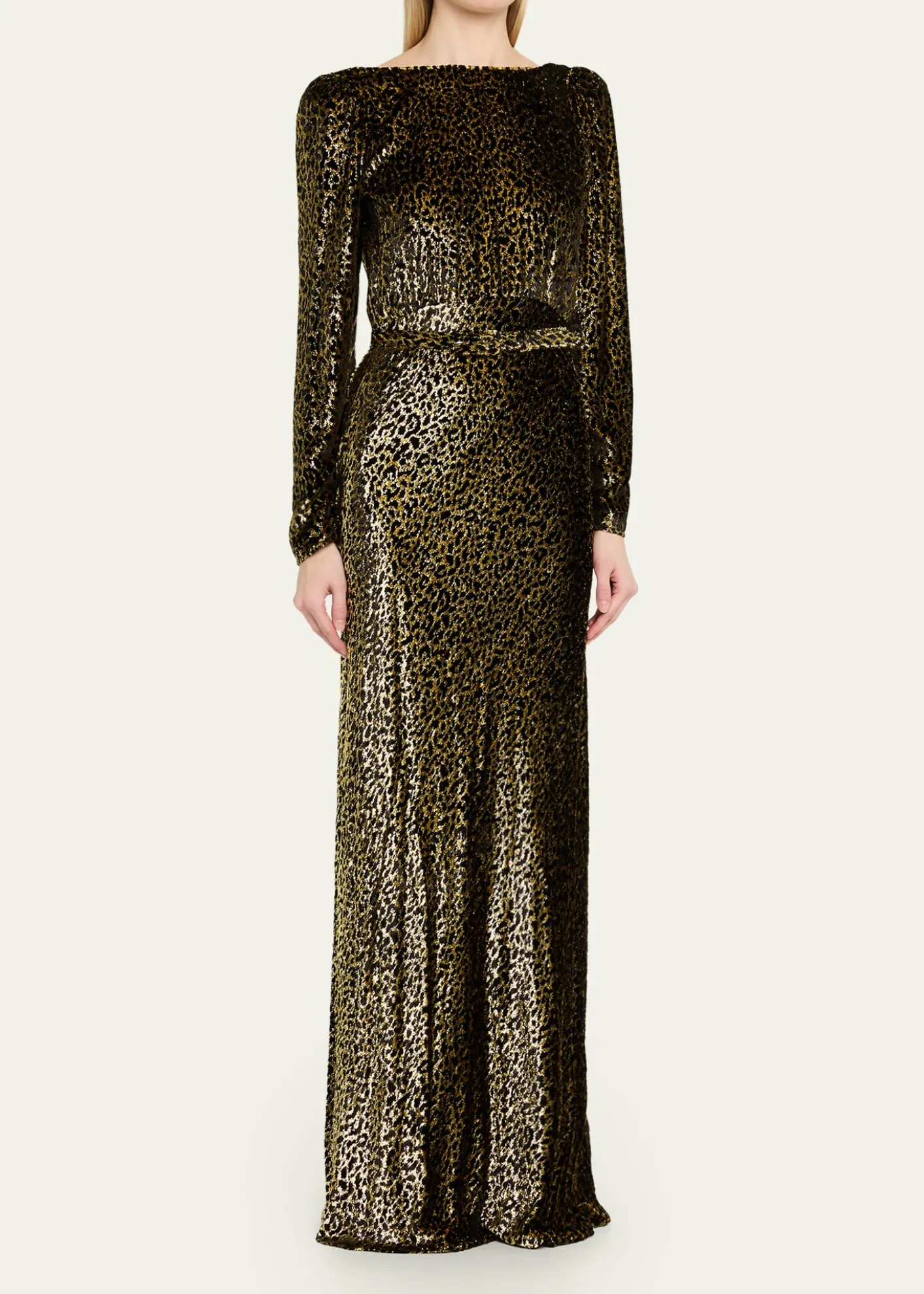 LibertineVreeland Belted Look Back Gown