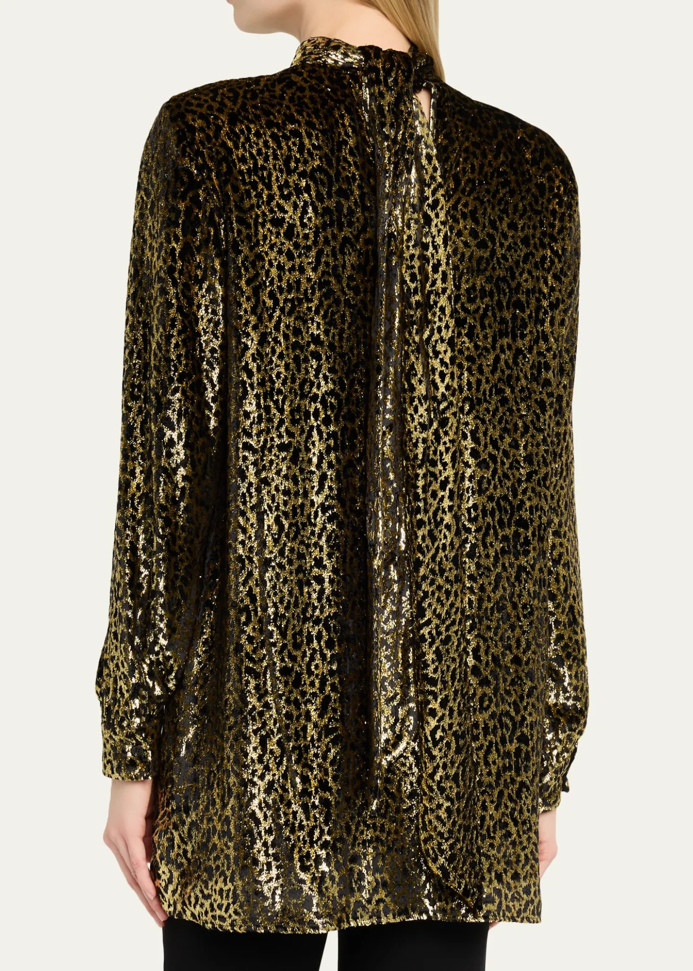 LibertineVreeland Bianca Neck-Tie Tunic Top