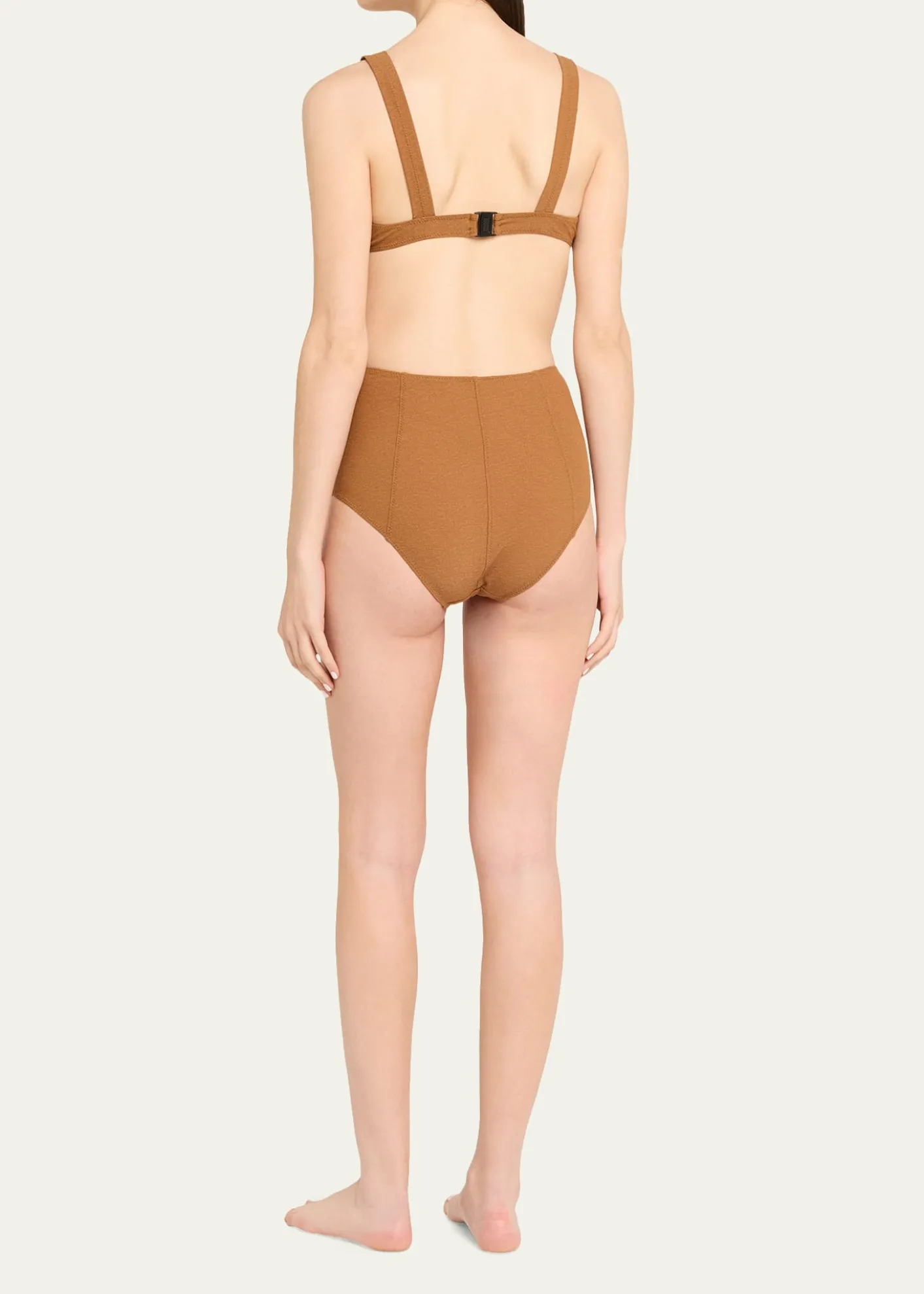 Lisa Marie FernandezMagdalena High-Waist Two-Piece Swimsuit