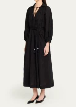 Lisa Marie FernandezPoet Belted Maxi Dress