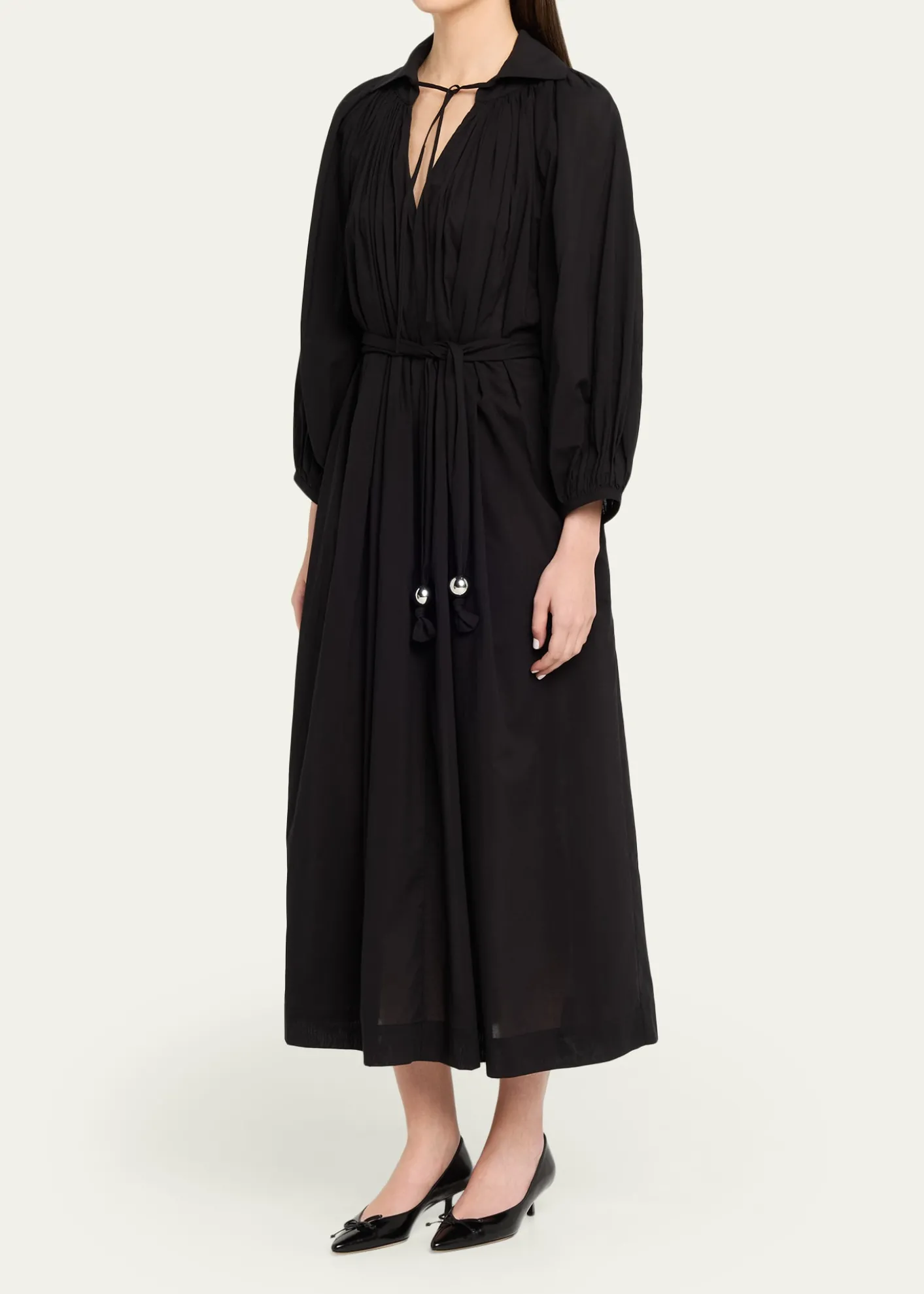 Lisa Marie FernandezPoet Belted Maxi Dress