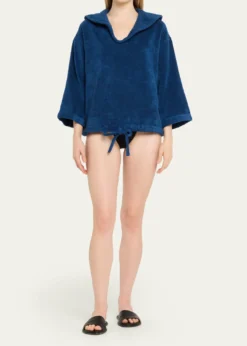 Lisa Marie FernandezSailor Terry Cloth Top