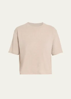 Lisa YangCila Short-Sleeve Cashmere T-Shirt