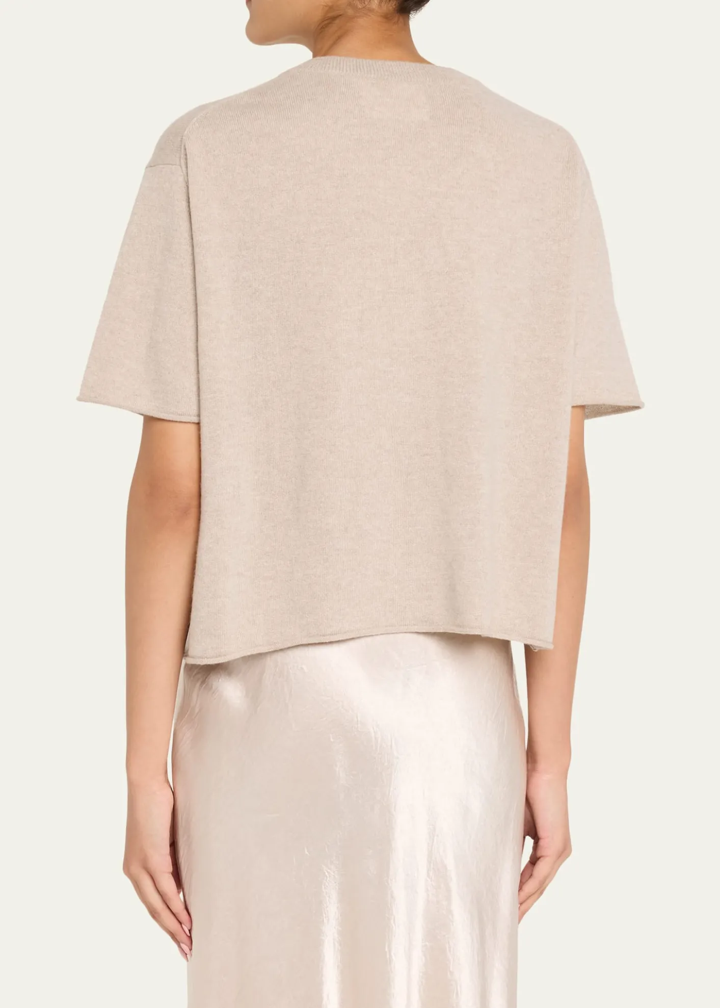 Lisa YangCila Short-Sleeve Cashmere T-Shirt