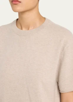 Lisa YangCila Short-Sleeve Cashmere T-Shirt