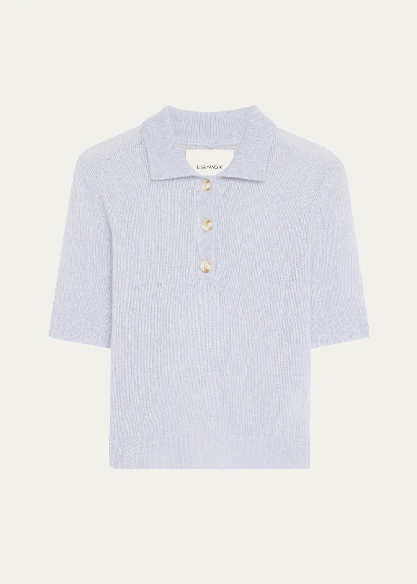 Lisa YangMasy Cashmere Polo Sweater