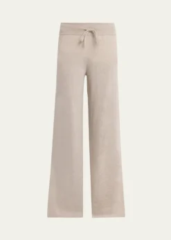 Lisa YangSofi Cashmere Straight-Leg Pull-On Trousers