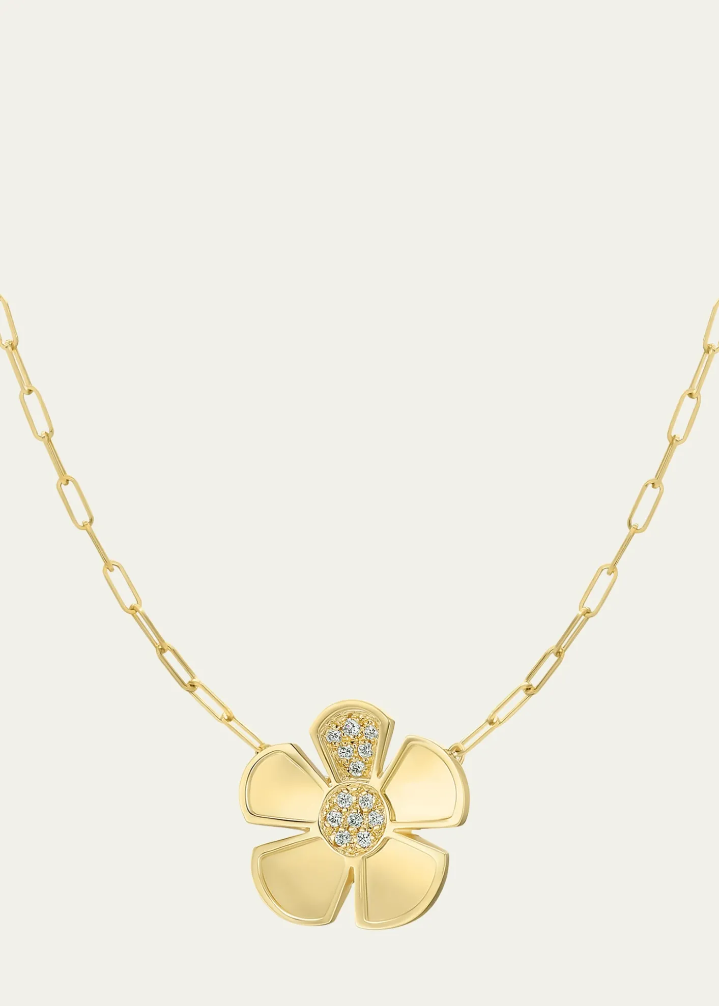 L. Klein18k Gold Alessia Diamond Pendant Necklace