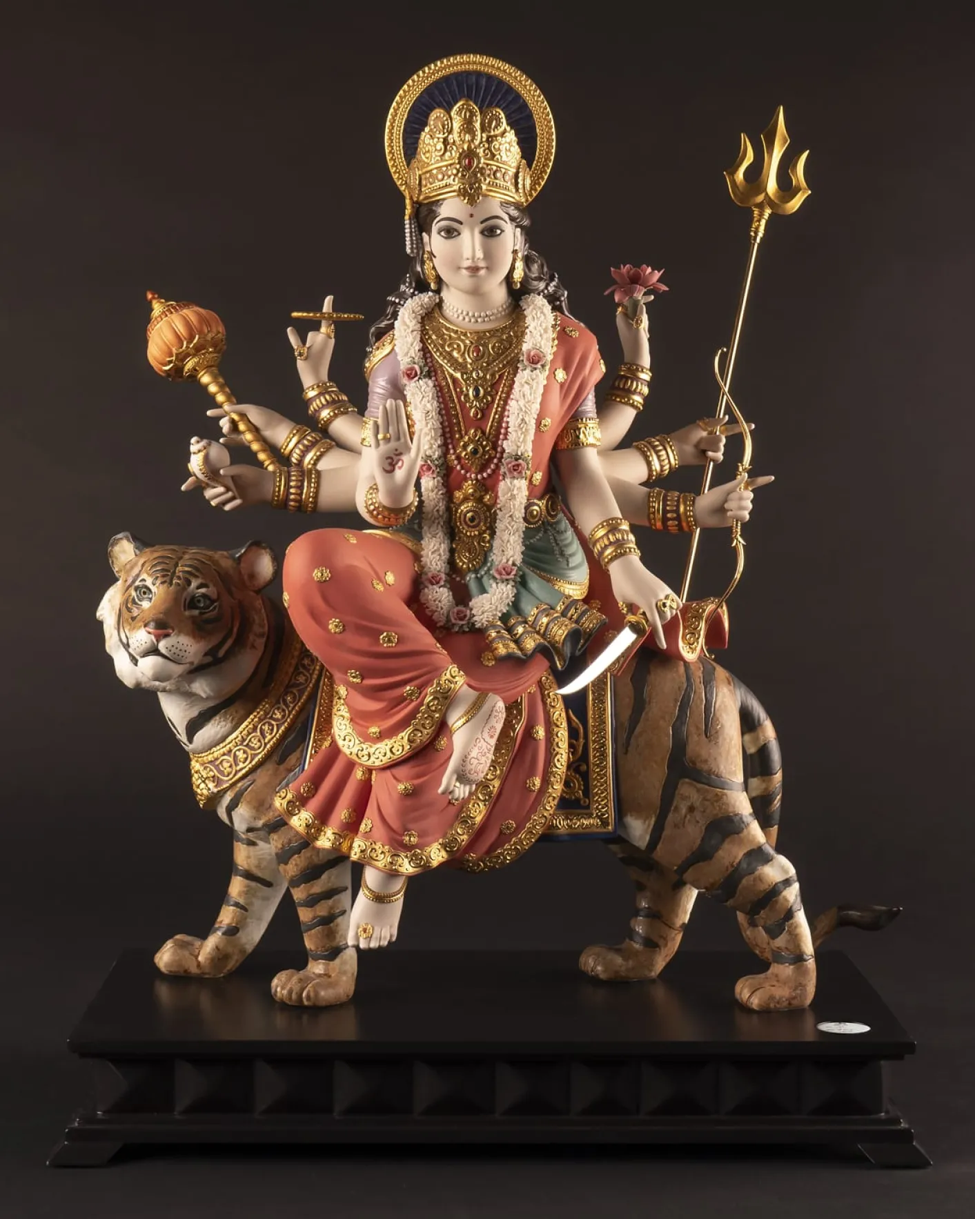 LladroGoddess Durga Figurine
