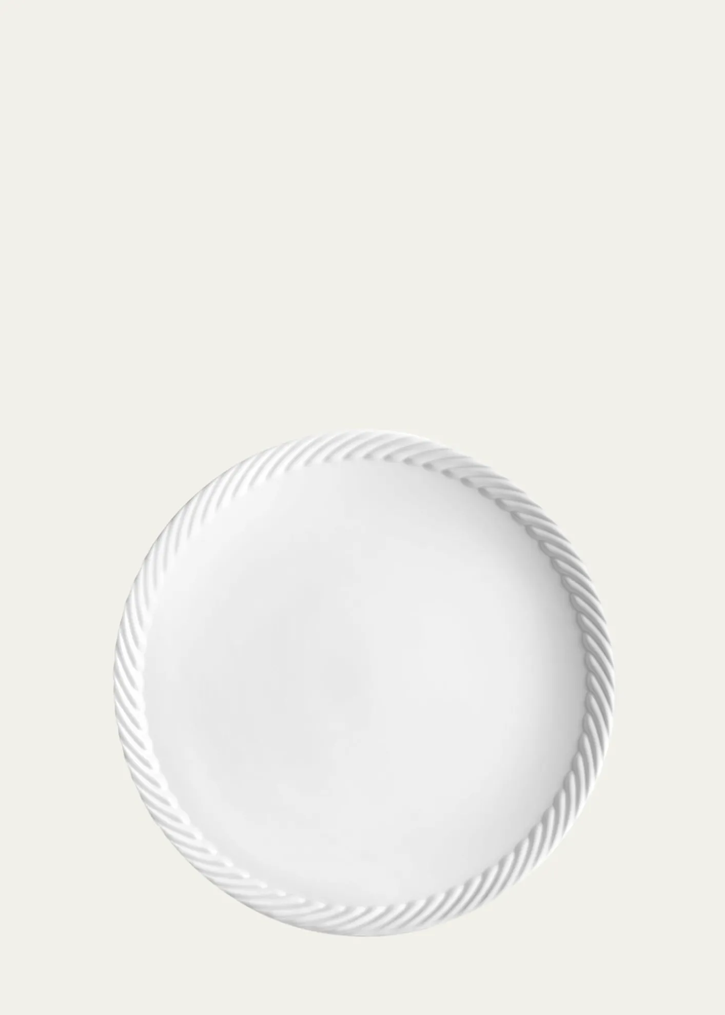 L'ObjetCorde Dinner Plate, White