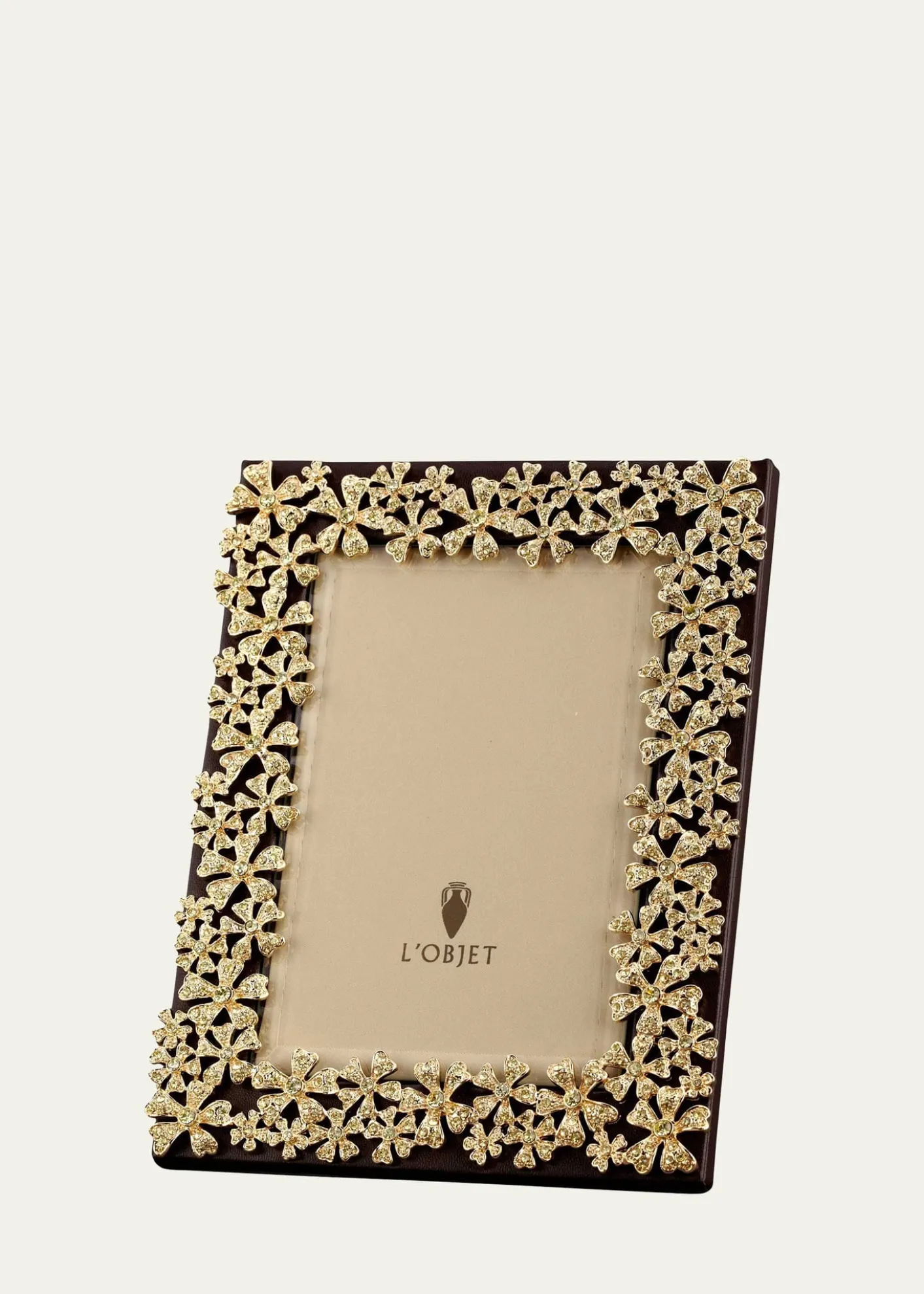L'ObjetGold Garland 5" x 7" Picture Frame