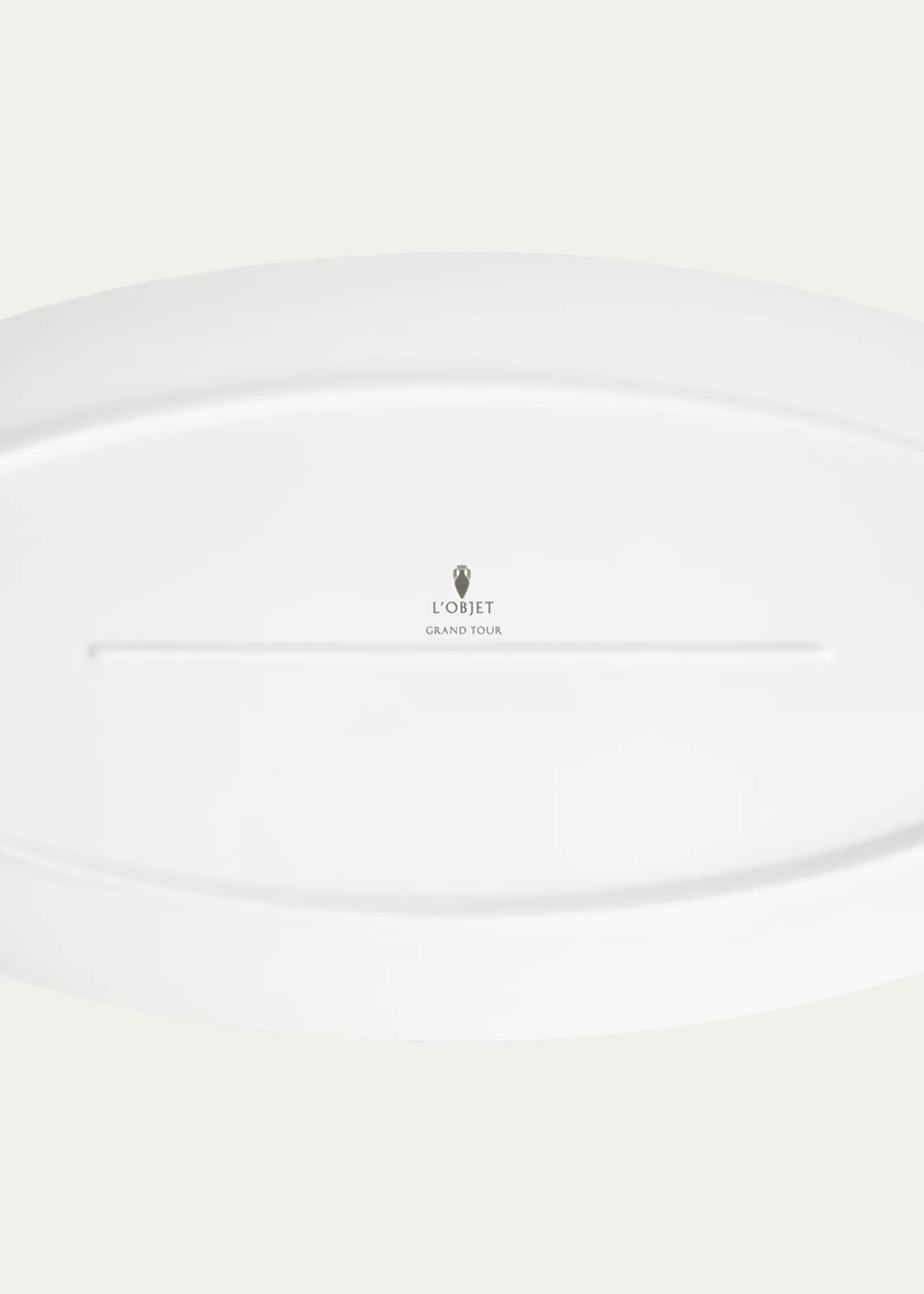 L'ObjetGrand Tour Large Oval Platter