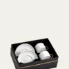 L'ObjetHaas Mojave Teacup + Saucers, Set of 2