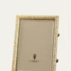 L'ObjetPave Gold Picture Frame, 8" x 10"