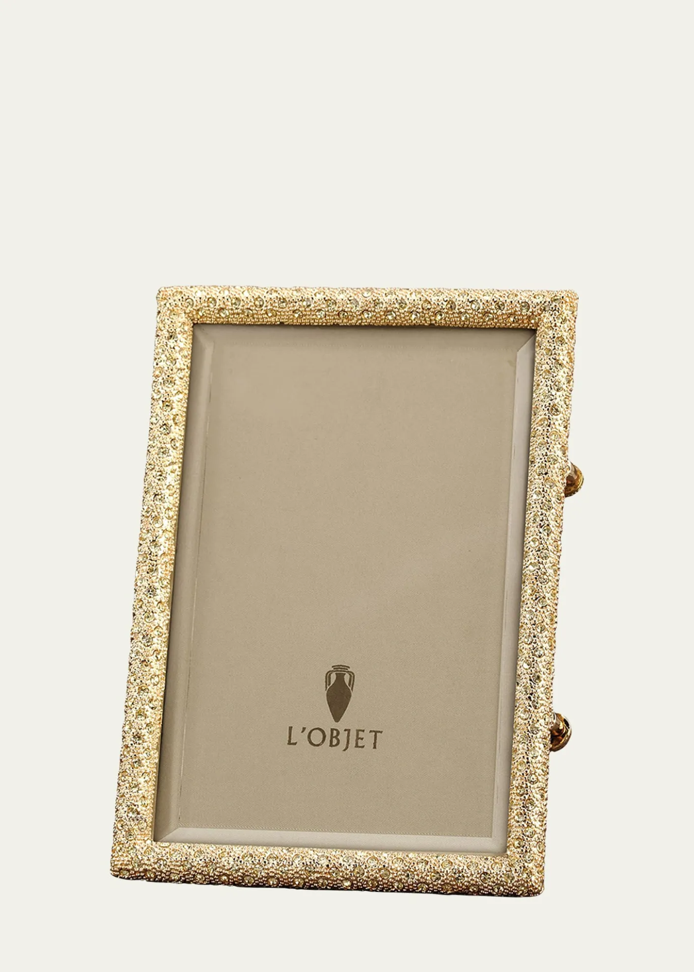 L'ObjetPave Gold Picture Frame, 8" x 10"