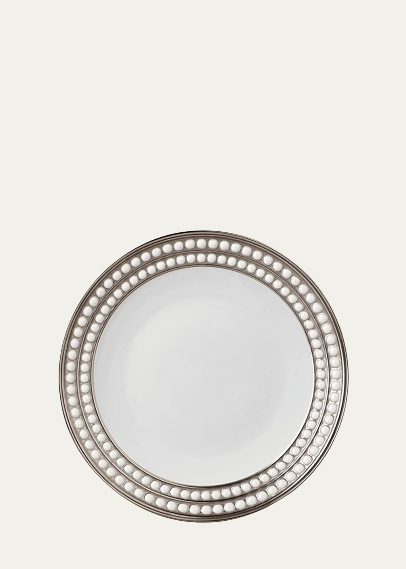 L'ObjetPerlee Platinum Salad Plate