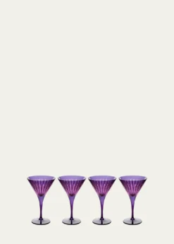 L'ObjetPrism Martini Glasses, Set of 4