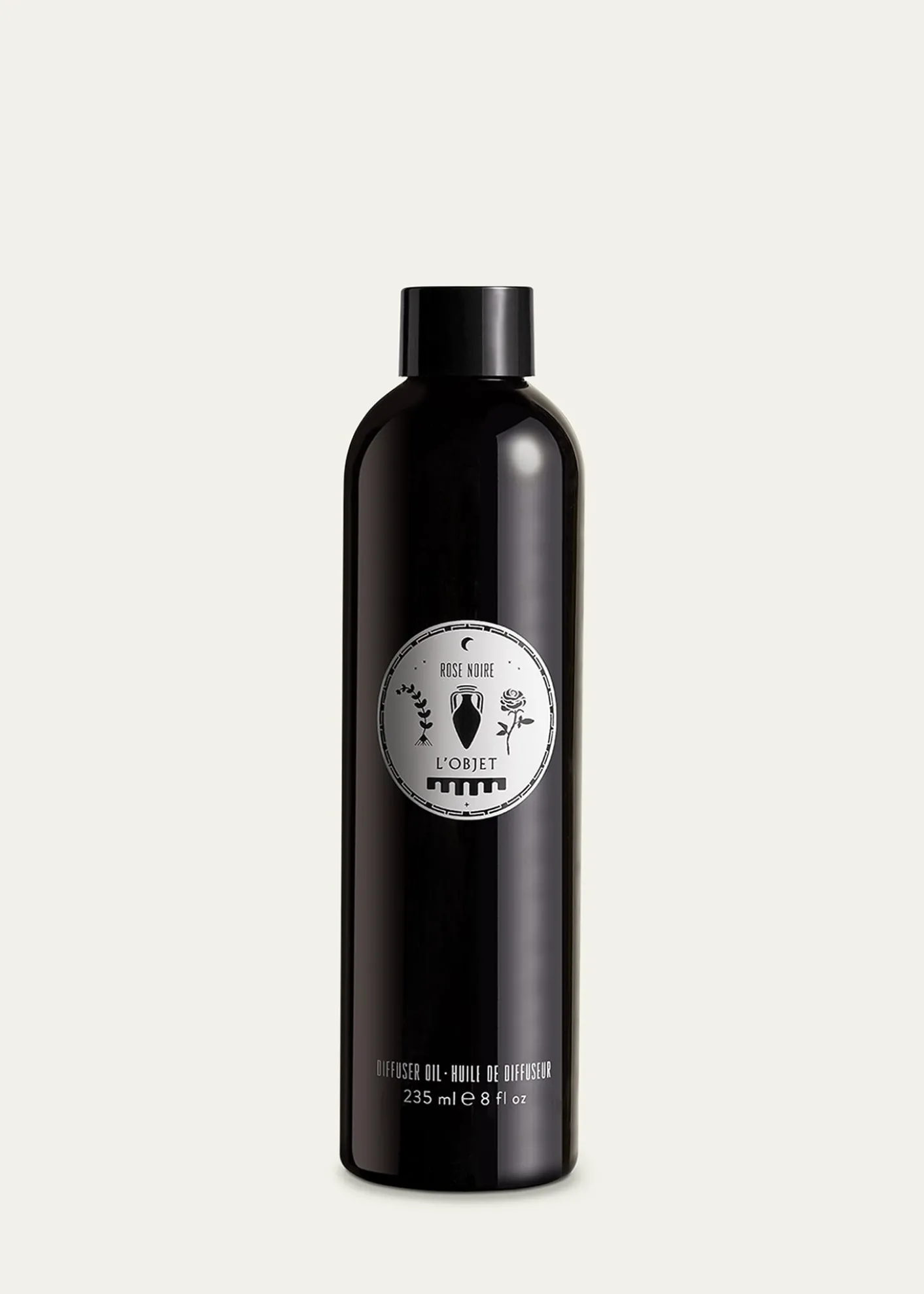 L'ObjetRose Noire Apothecary Diffuser Oil + Reeds Refill, 8 oz.