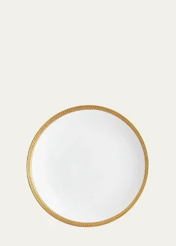 L'ObjetSoie Tressee 24K Gold-Plated Dinner Plate