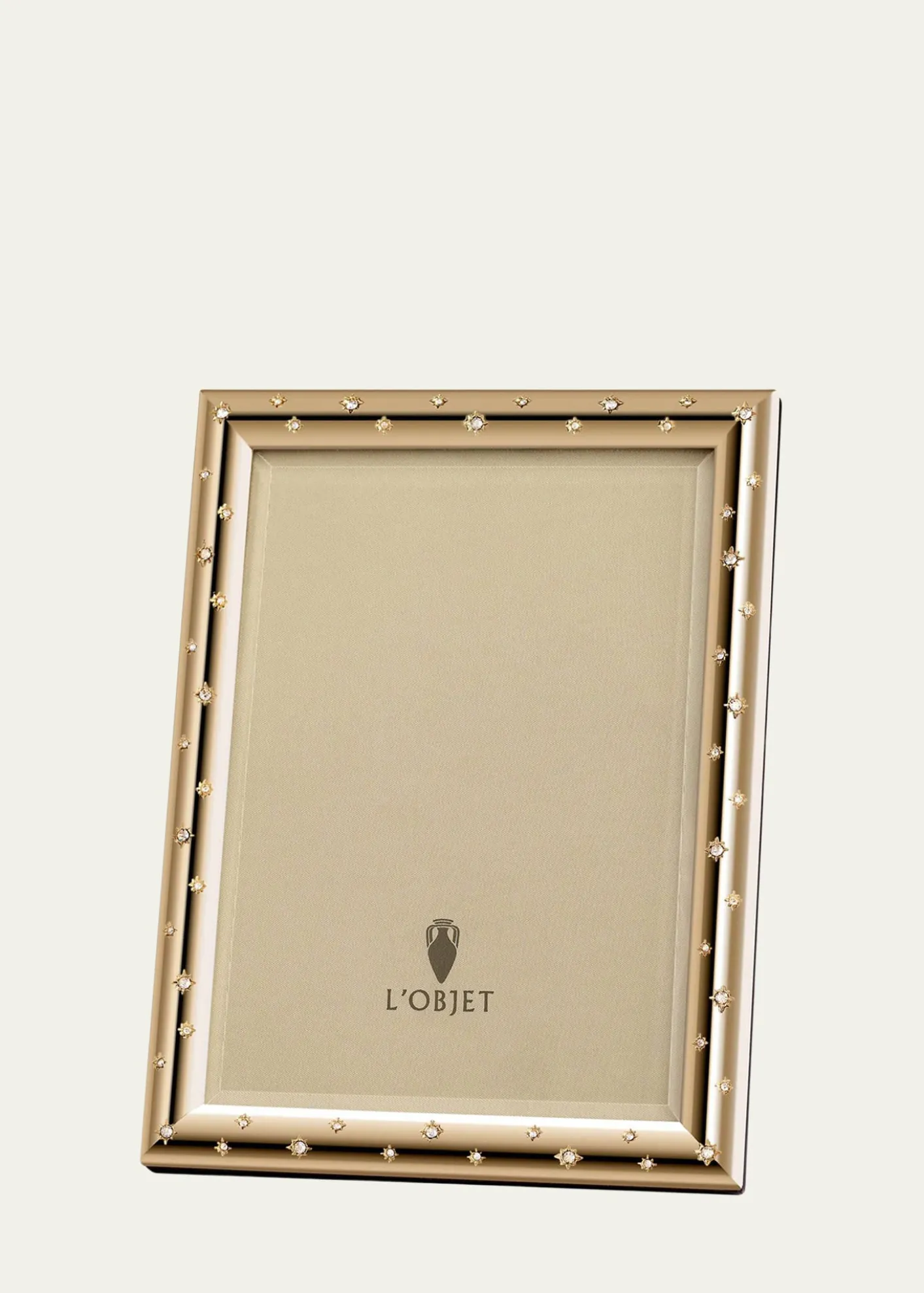 L'ObjetStars Gold Picture Frame, 4" x 6"