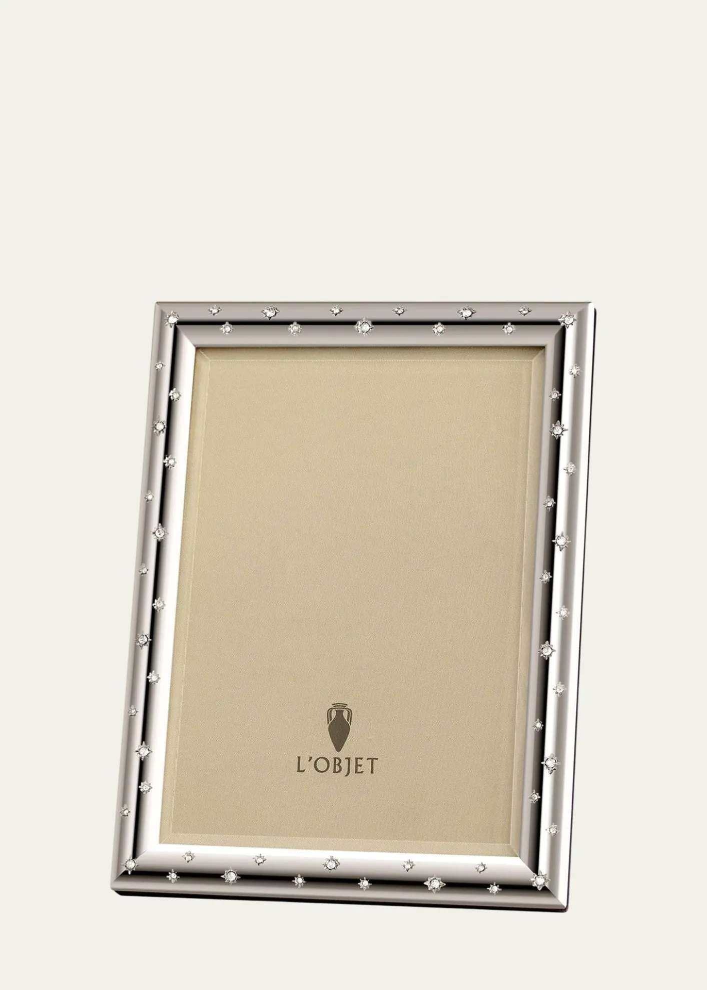 L'ObjetStars Platinum Picture Frame, 5" x 7"