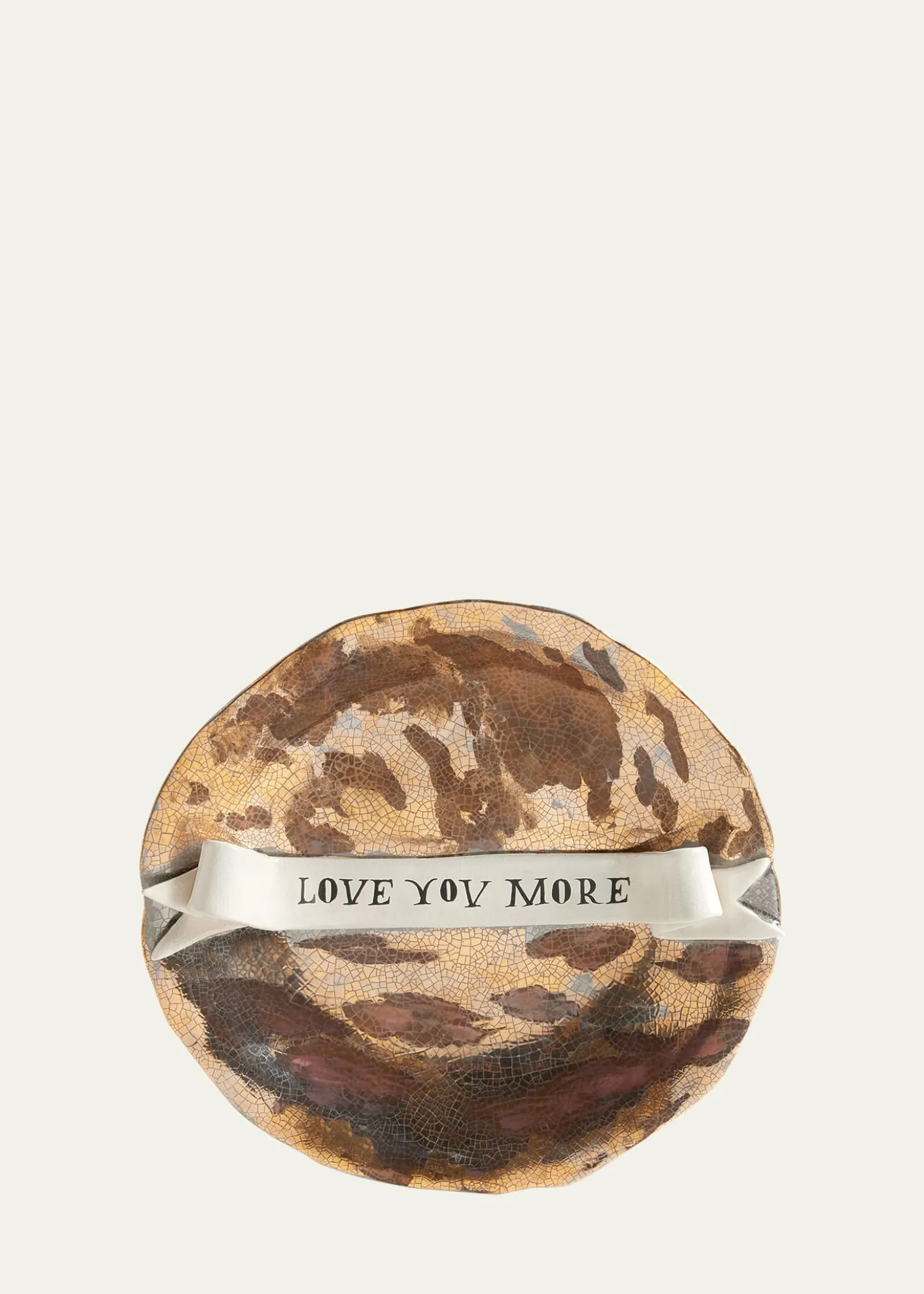 L'Objetx Ruan Hoffmann Love You More Plate