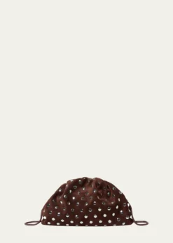 Loeffler RandallBailey Studded Leather Clutch Bag