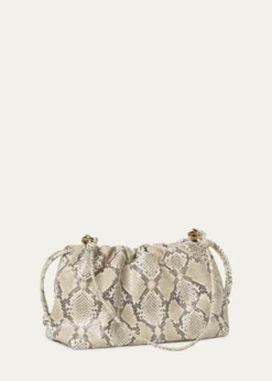 Loeffler RandallKiri Snakeskin Shoulder Bag