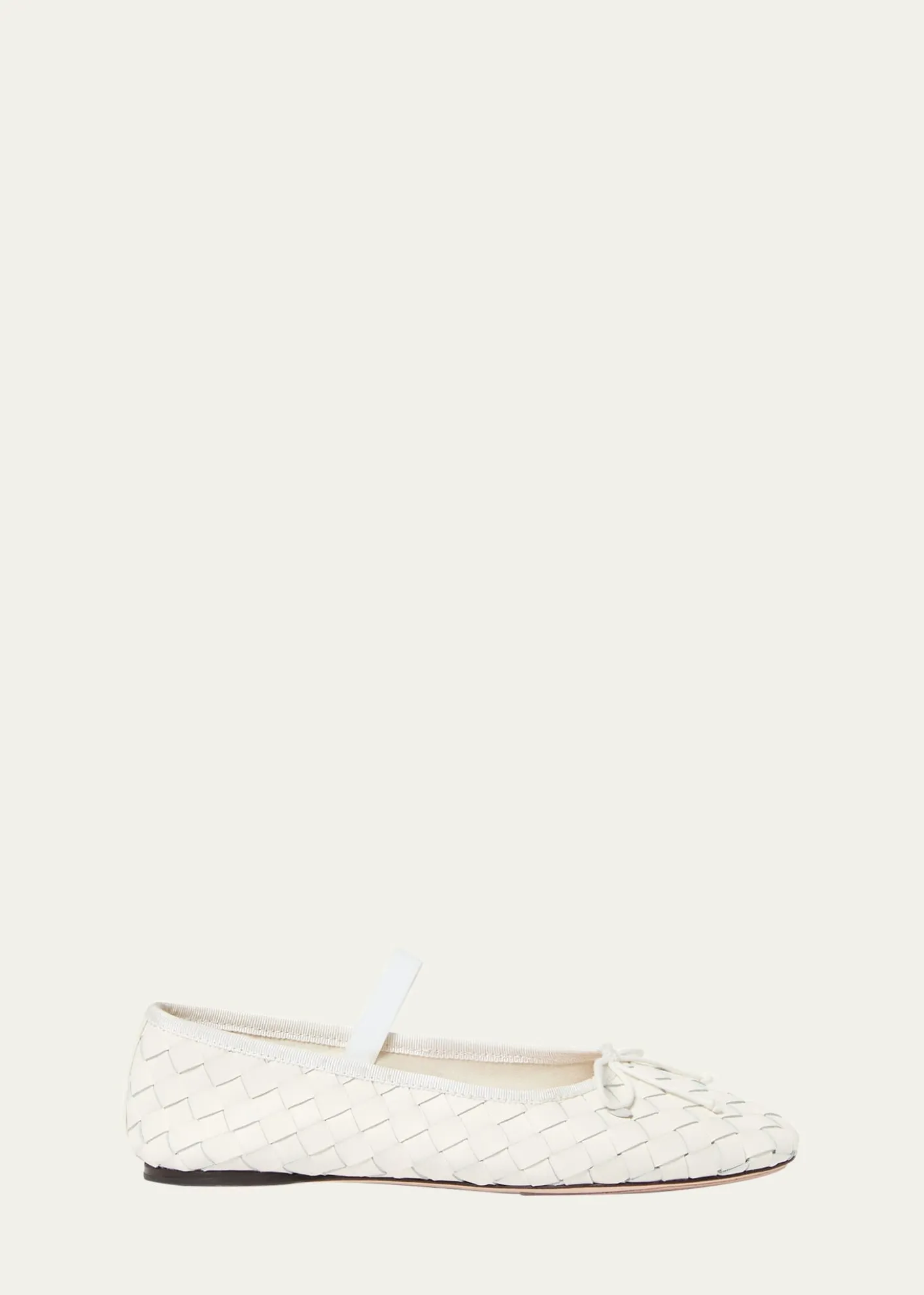 Loeffler RandallLeonie Woven Lambskin Leather Ballerina Flats