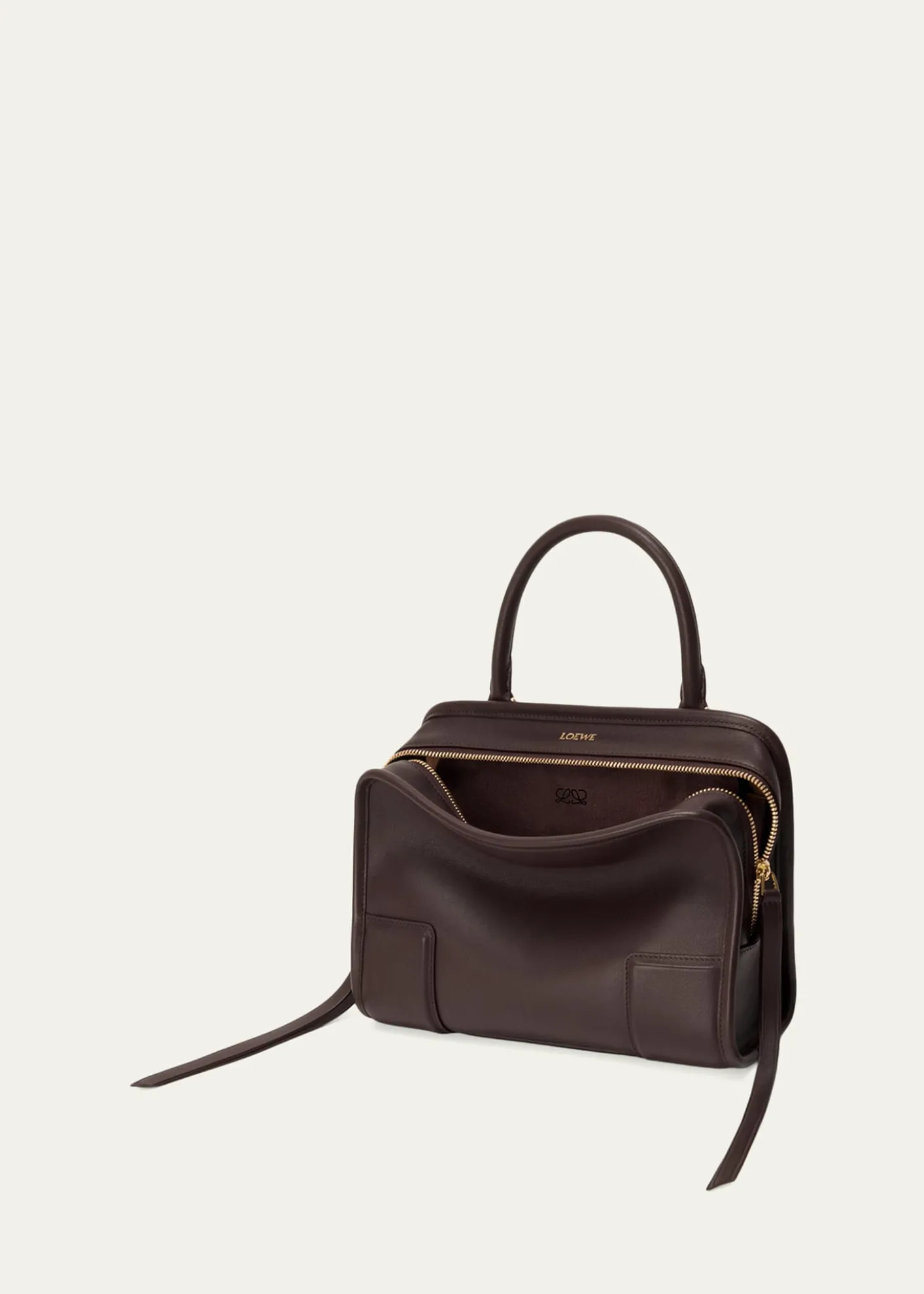 LoeweAmazona 180 Small Leather Top-Handle Bag